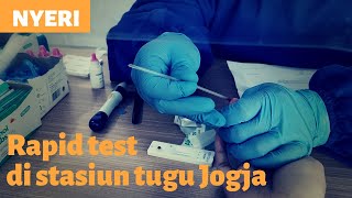 Naik Kereta Saat New Normal | Rapid Test di Stasiun Tugu Jogja