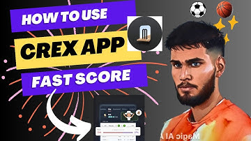 crex cricket exchange App Kaise Use kare? How To use Crex Cricket Exchange | Fast Cricket Live Score