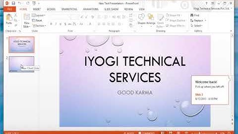 How to insert a chart into a Microsoft® PowerPoint 2013 presentation in Windows® 8 1 q