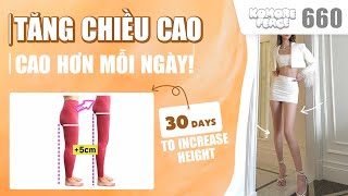 Tập để cao hơn mỗi ngày | Bài tập tăng chiều cao tại nhà | Increase your height at home | Bài 660