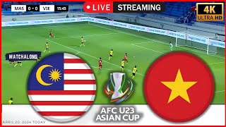 ⚽ Trực tiếp U-23 Malaysia vs U-23 Việt Nam Cúp bóng đá U-23 châu Á 2024 I Trực tiếp trận đấu bóng đá