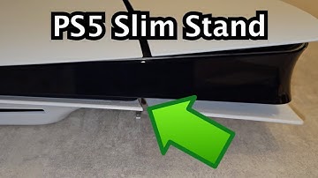 PS5 "Slim" How to Attach Stand (Horizontal)!