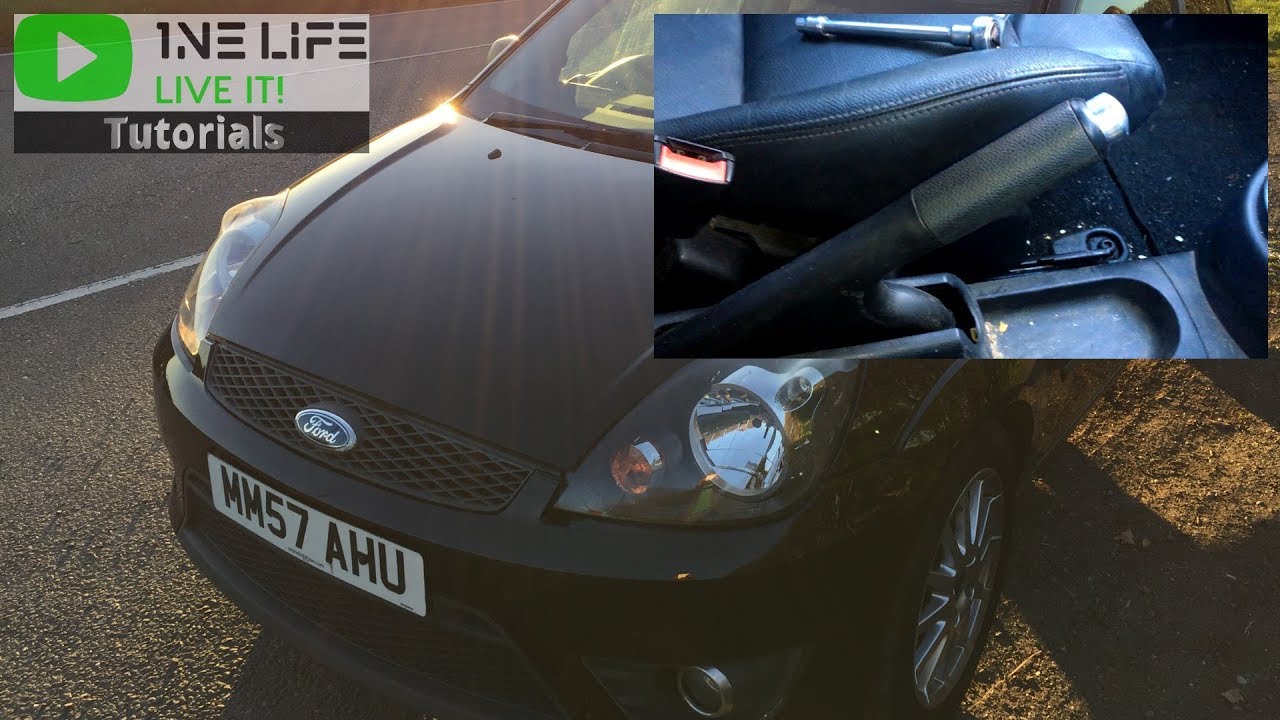 Ford Fiesta How To Adjust The Handbrake. Parking Brake Mk6 YouTube