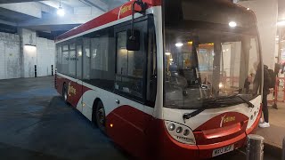 MX13BCF redline buses 130 to high wycombe blown turbo