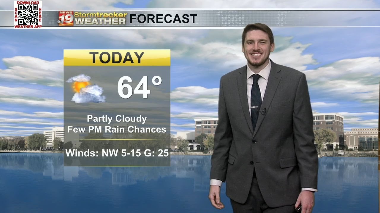 The week stays seasonable ahead of an unsettled weekend - YouTube