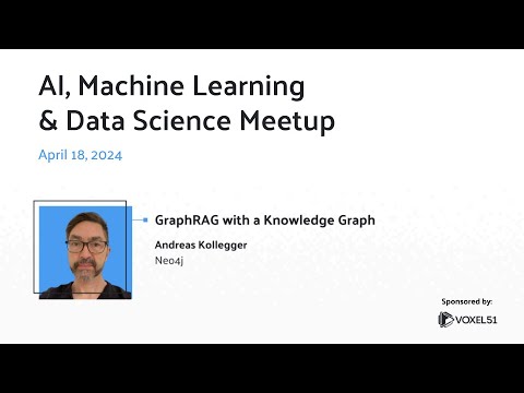 Computer Vision Meetup: GraphRAG with a Knowledge Graph - YouTube