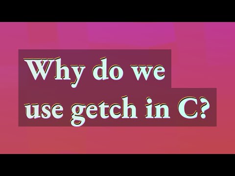 Video: Perché Clrscr è usato in C?