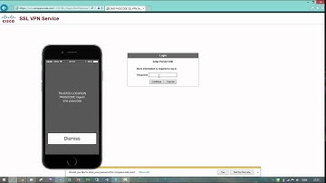 Multifactor protected Outlook Web Access Over Cisco ASA SSL VPN with SMS PASSCODE