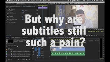 How to: Exporting subtitles from Avid Subcap to BelleNuit to Premiere CC SRT Tutorial