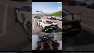 I gave them massive Head start Lamborghini Aventador drag race shorts