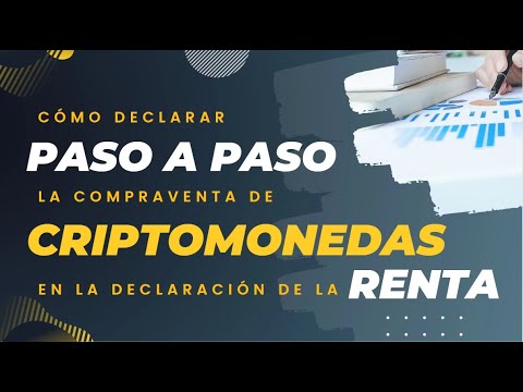 Cómo declarar CRIPTOMONEDAS
