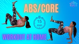 At HOME ABS/CORE Workout, NO EQUIPMENT. #melihomeworkouts #exerciseathome #homefitness