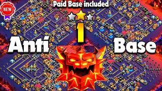 TH18 Legend League 1, 2, 3 Base : 100% UNBEATABLE Layout🔥TOP 15 BEST TH18 BASE for WAR + RANKED MODE
