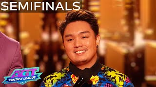 Semifinals: Shadow Ace With His NEW PROP SIMON!!! 😀 | AGT Fantasy League 2024