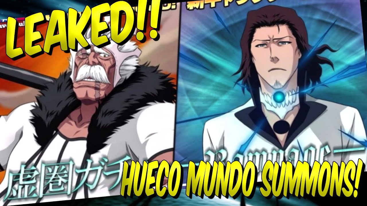 LEAKED MID MONTH CHARACTERS STARK and BARRAGAN Bleach Brave Souls - YouTube