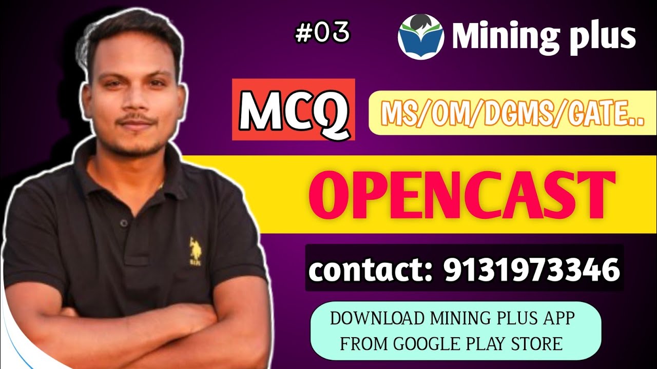 NLC/OPENCAST MCQS/#03/ CMR 2017 / CIRCULAR 2018 / EMT VOL.01 FOR MS, OM, MANAGER