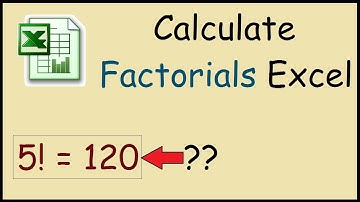 How to calculate factorial in Excel