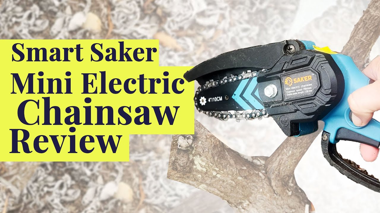 Saker Mini Electric Chainsaw - PUT TO THE TEST - Unboxing & Review 