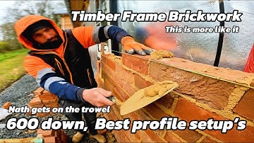 ep4 Bricklaying on Timber Frame Construction