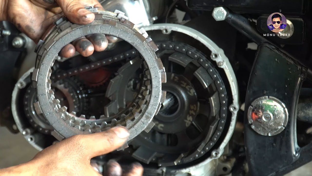 Clutch plates kaise kharaab hoti hai🤔 Full Detail👍 monu sagar YouTube