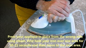 How to Create a Fusible Applique