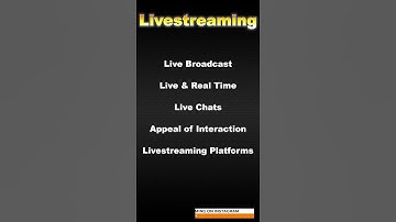 Livestreaming - What is Livestreaming in Gaming
