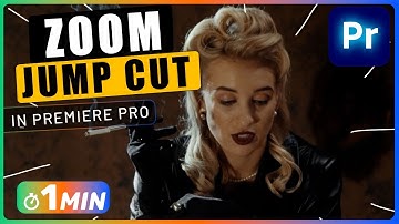 How to do a ZOOM JUMP CUT in Premiere Pro