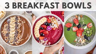 Breakfast Smoothie Bowl Recipes | Subah Saraf | Satvic Movement