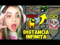 FUI IMPOSTOR com DISTÂNCIA INFINITA PARA M4TAR no AMONG US!! NINGUÉM ENTENDEU NADA...