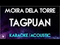 Moira Dela Torre - Tagpuan (Karaoke/Acoustic Instrumental)