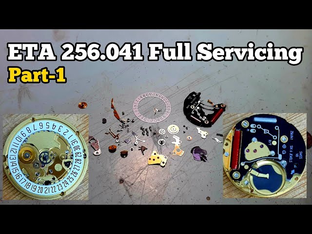 みる　1113 ETA Caliber 256.041 Watch Movement
