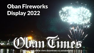 Oban Fireworks Display - November 5th 2022