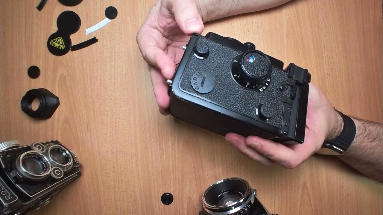 Battery cover for Yashica 124G TLR camera YouTube