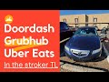 Doordash Grubhub Uber Eats multi apping in my stroker Acura TL