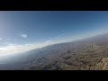 Flying next to Mica mountain in Tucson