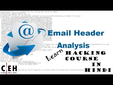 [[Hindi]] Email header Analysis kya hota hai? | How to Analyze and Track any Email Header