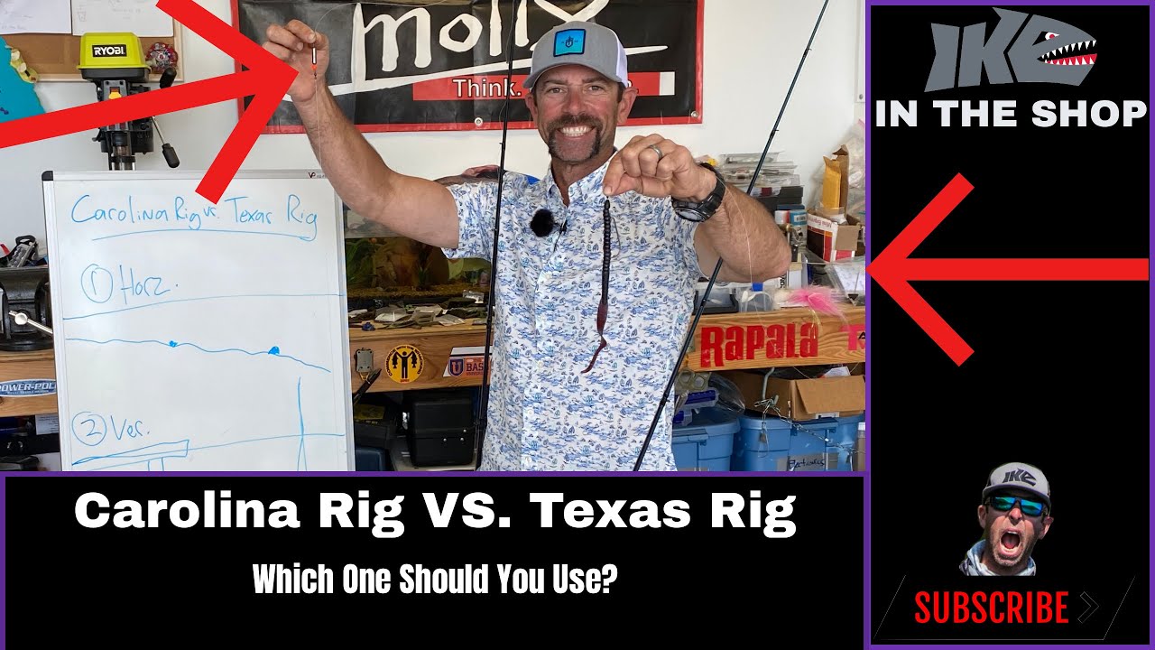 Texas Rig vs Carolina Rig: Which is best to use?