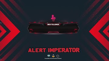 Coolest Futuristic Animated Alert For Twitch Streamer