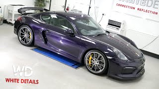 Porsche Cayman GT4  PTS Viola Metallic