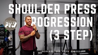 Shoulder Press Progression (3 Step)