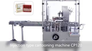 Injection type cartoning machine cp120