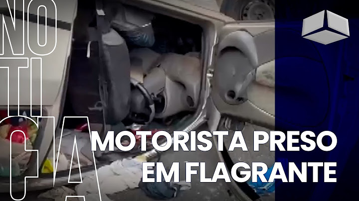 UM MOTORISTA DE 62 ANOS FOI PRESO EM FLAGRANTE NA TARDE DESTA QUINTA FEIRA 26/06