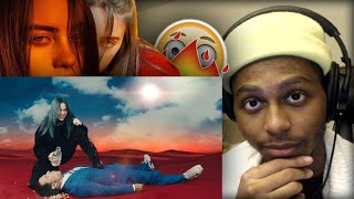 FIRST REACTION to Billie Eilish ft bad guy, lovely, when the party's over, Bellyache & bury a friend