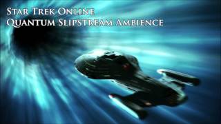 Quantum Slipstream Drive / Transwarp Ambience | Star Trek Online
Ambient sounds of quantum slipstream drive engines and a resulting transwarp conduit.
A quantum slipstream drive was an advanced form of propulsion technology first encountered by the USS Voyager in the Delta Quadrant, which had the capability of exceeding a starships maximum warp factor by an unprecedented degree. Similar in principle to the transwarp technology utilized by the Borg, it was originally developed by a Delta Quadrant race designated by the Borg as Species 116. Quantum Slipstream Drive / Transwarp Ambience | Star Trek Online