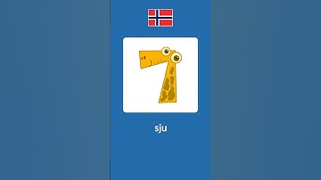 Norwegian Numbers 1-10