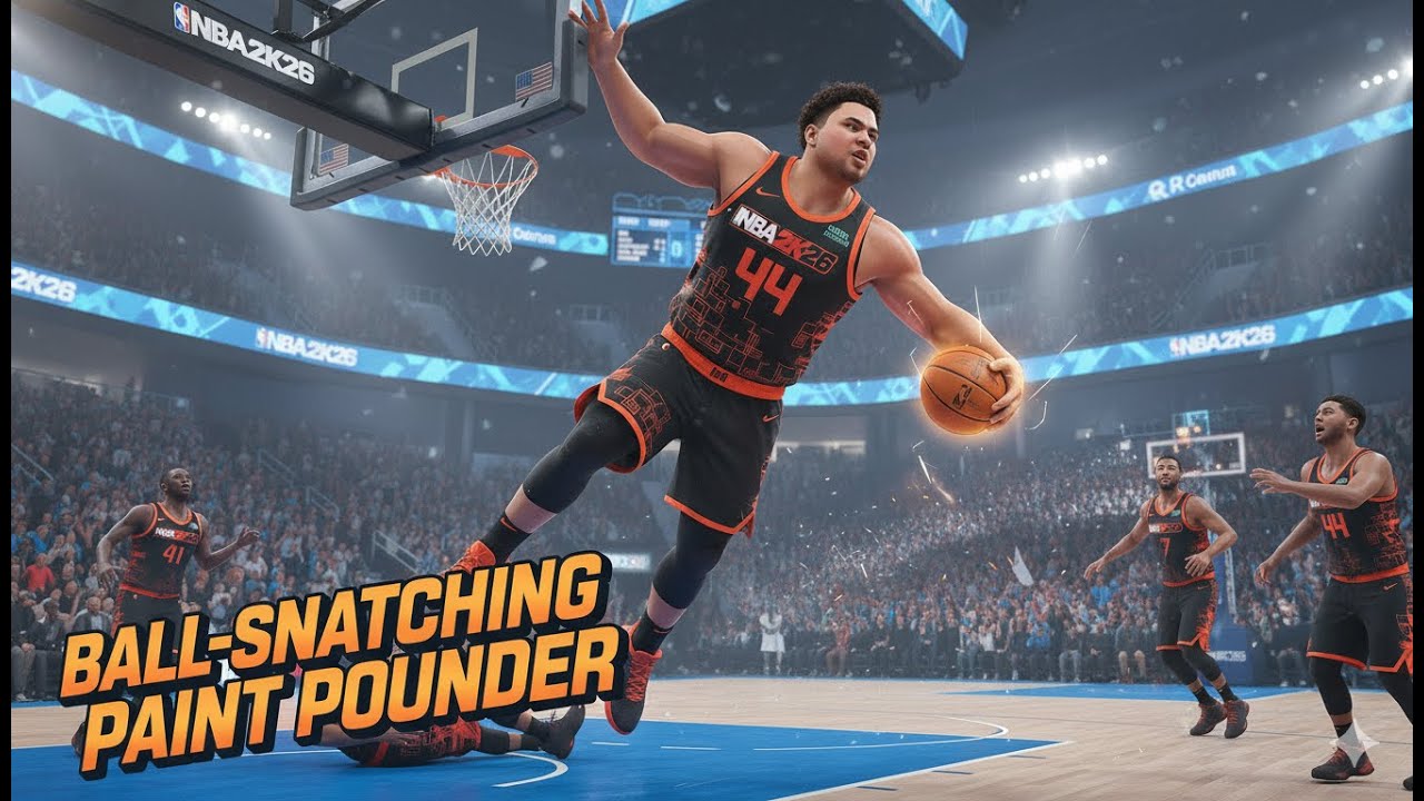 6'11 BALL-SNATCHING PAINT POUNDER - Best Mashing Build! (NBA 2K26 ...
