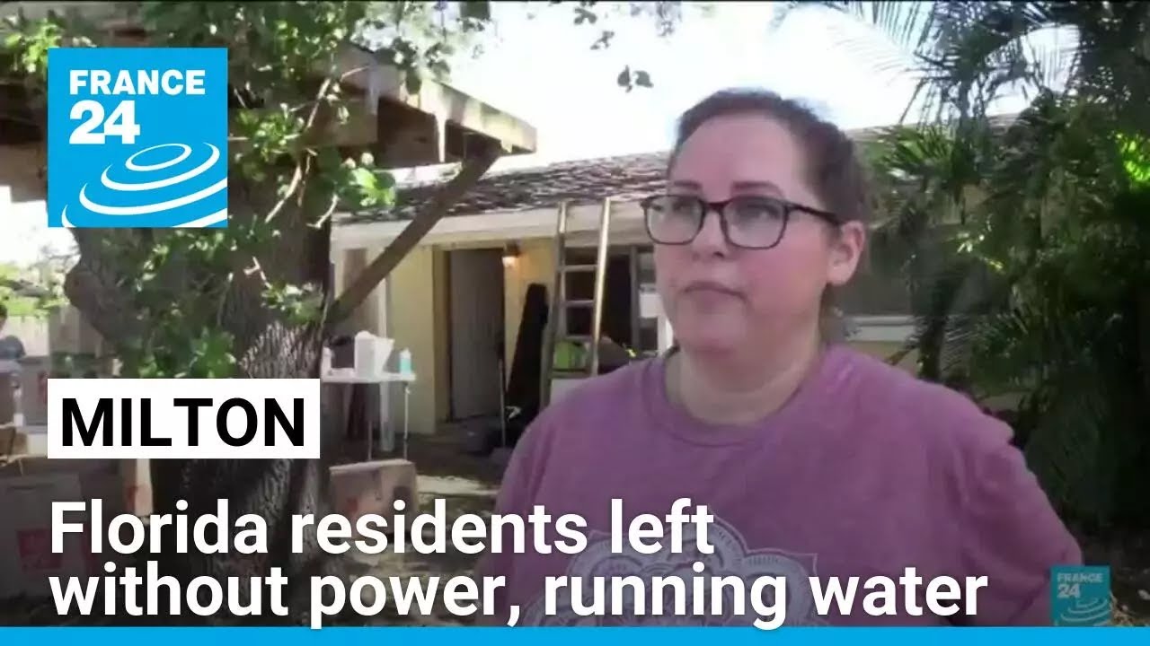 Many Florida residents left without power, running water days after ...