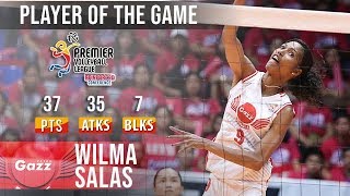 Wilma Salas Earns Pog Honors After Scoring 37 Pts Vs Banko Perlas