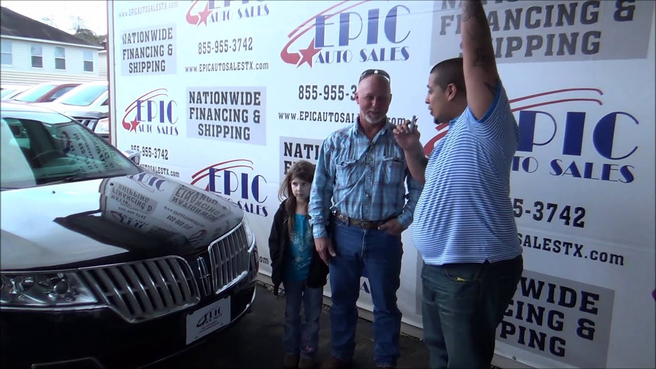 EPIC AUTO SALES REVIEWS MR HOLLEY PURCHASED A 2011 LINCOLN MKZ