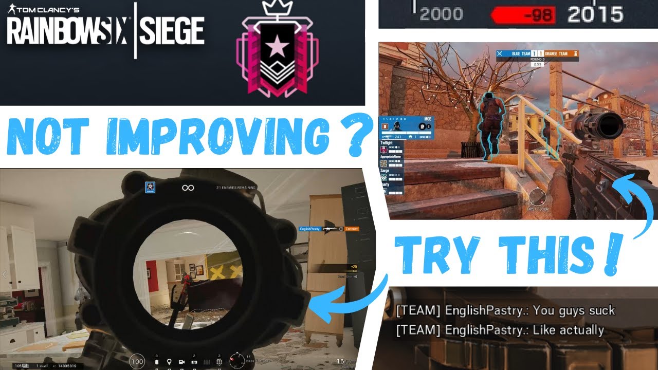 Why You’re NOT Improving and How to Fix it | Rainbow Six Siege - YouTube